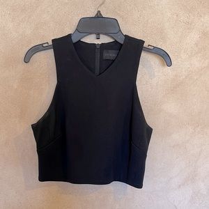 Kendall+Kylie small black crop top.  Worn once.  Excellent condition.